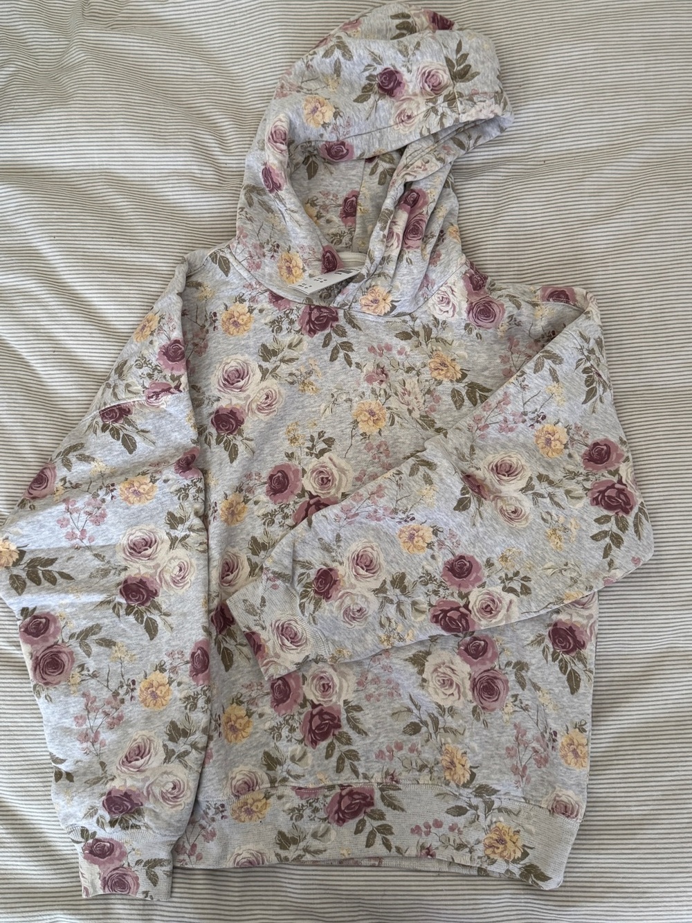 NWT Floral Abercrombie Sunday hoodie
